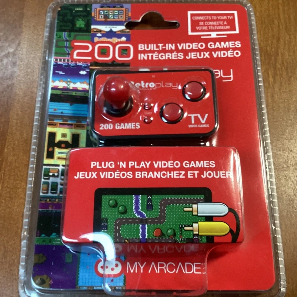 My Arcade Retro play 200 Built-in Video Games New